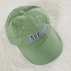 New!!! Cuffy's of Cape Cod ✨️ Embroidered Green Cotton Baseball Cap